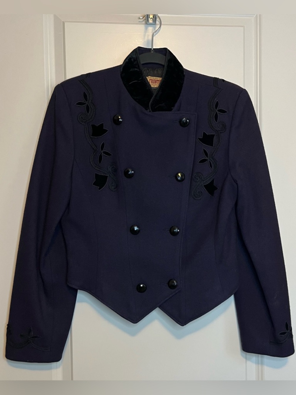 Frontier Collection Western Style  Blazer Jacket Size Medium